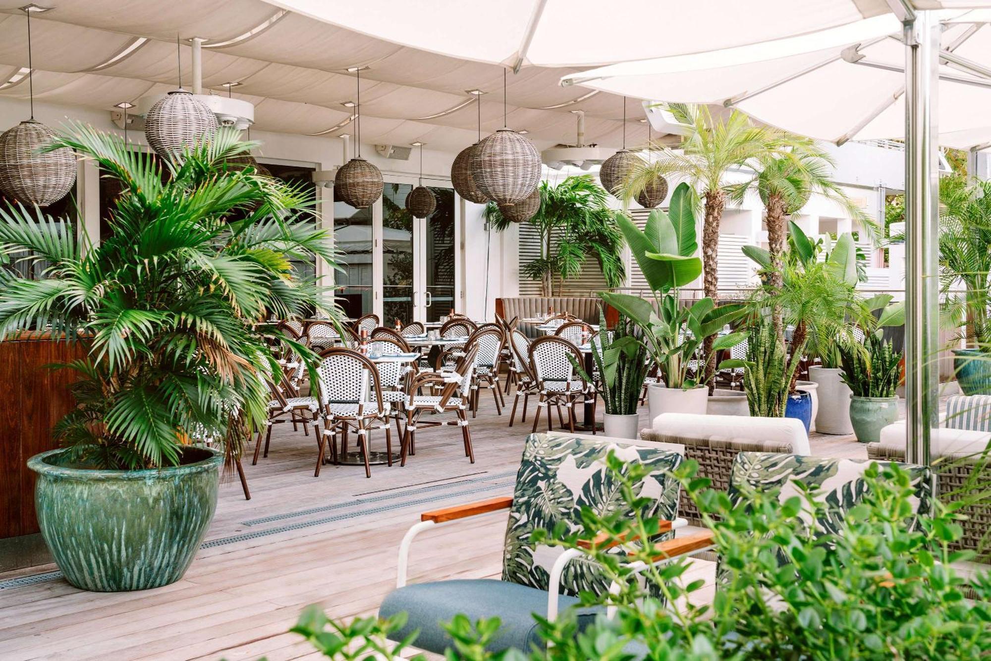 Nautilus Sonesta Miami Beach Bagian luar foto The Terrace at The Ivy